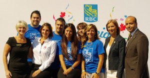 Olympic athlete visits Laval RBC branch
