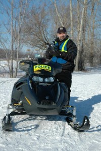 Snowmobile speeders stopped