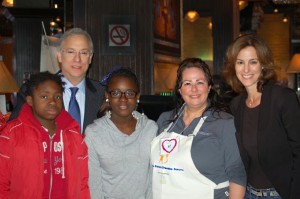 Big Brothers and Big Sisters do breakfast