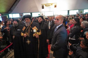 Coptic pope visits Montreal congregation