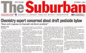 Chemistry expert concerned about draft pesticide bylaw