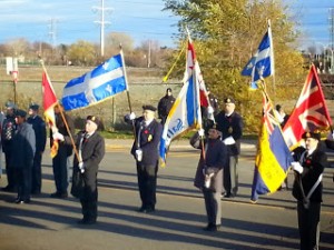LaSalle Remembrance Day service
