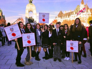 Northstar students insist on marking Remembrance Day