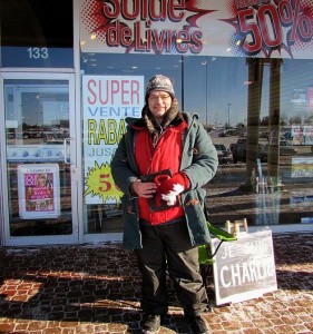 Gaspé resident camps out overnight to get first publication of Charlie Hebdo