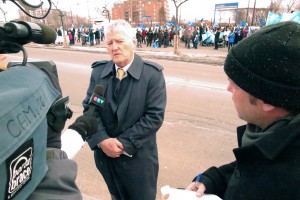 150325 John Donnelly 1 - LBPSB teachers union protest provincial auserity