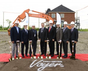 150622 net-zero condos groundbreaking Laval