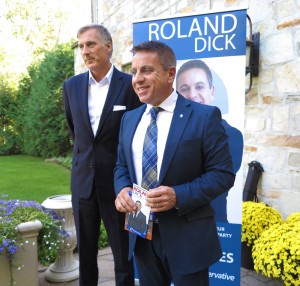 150922 Maxime Bernier - Roland Dick - Château Taillefer-Lefon - Laval